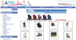 Desktop Screenshot of ababyoutlets.com